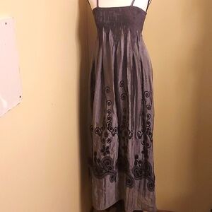 Boho maxi dress by Lapis (Anthropologie)